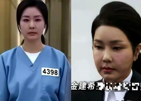 大家终于看到了久违的韩国第一夫人金建希的身影，这时候不是在公共场合也不是在青瓦台