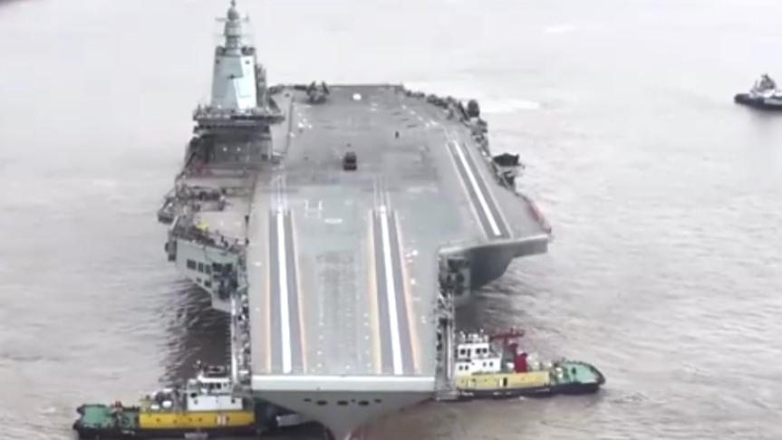 中国第四艘航母曝光？不是核动力，连美国人都沉默了