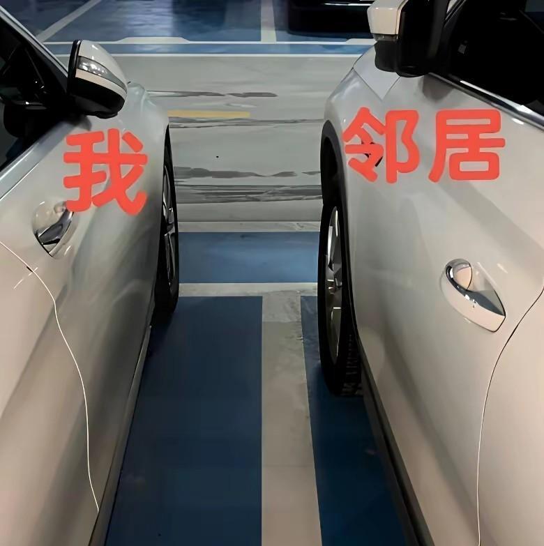 你说邻居这个素质是不是太低了？每次停车都靠边停，搞得我每次都出不来！他说了几次也