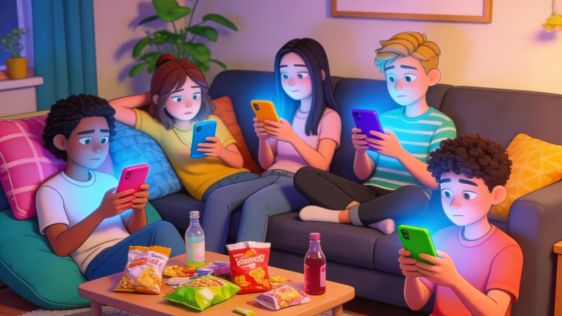 屏幕里的热闹，与身旁的寂静