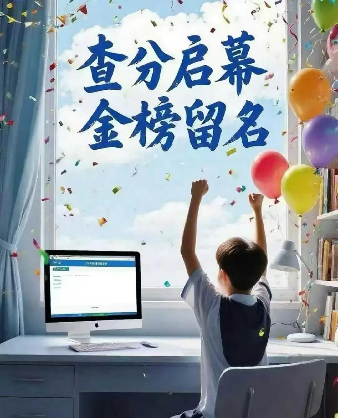 明天下午3点，山东的考生就能查询高考成绩了，这一令人激动人心的时刻就要来临。回想