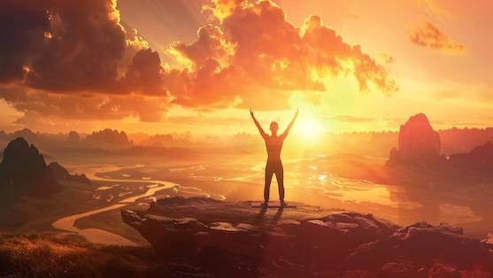 日子再难，也别忘了给自己留一束光