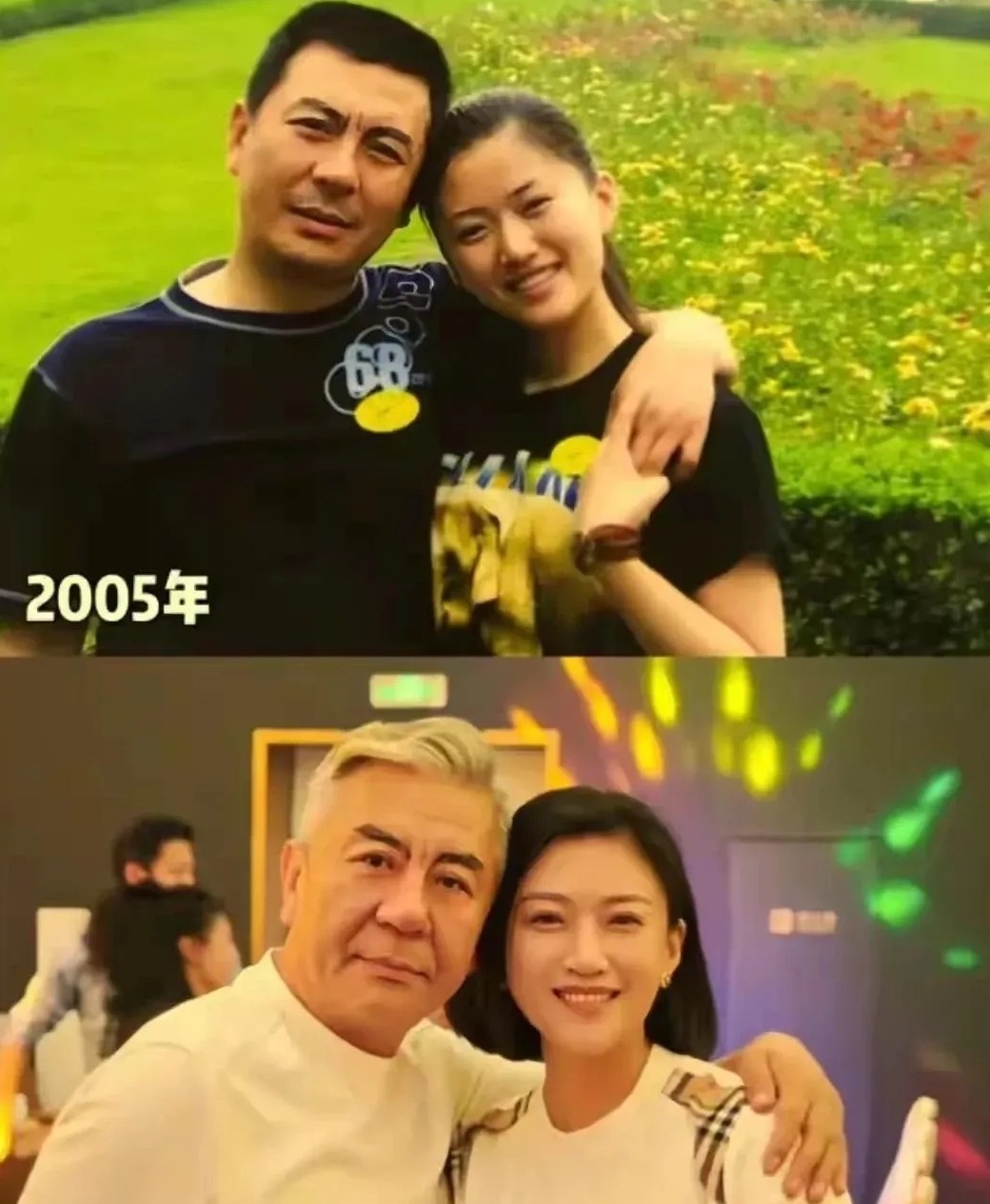 20年了，这位男士变化好大，女士还没怎么变