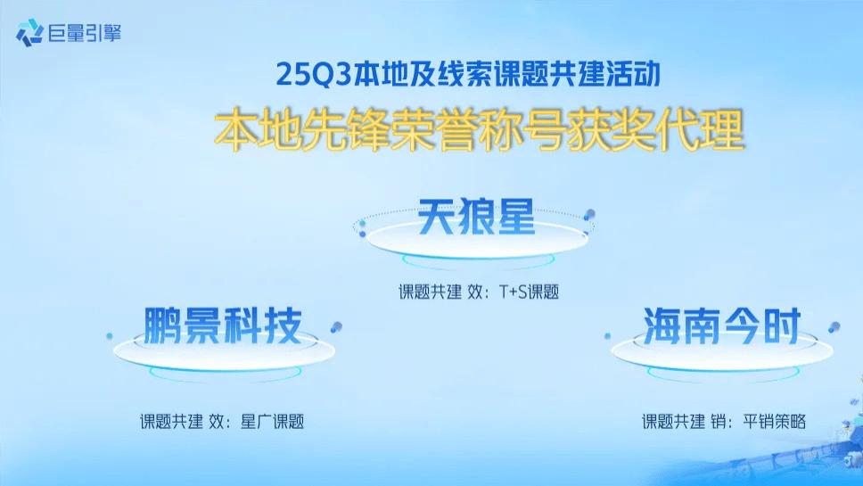 第七届「本地及线索课题共建」案例大赏重磅揭晓