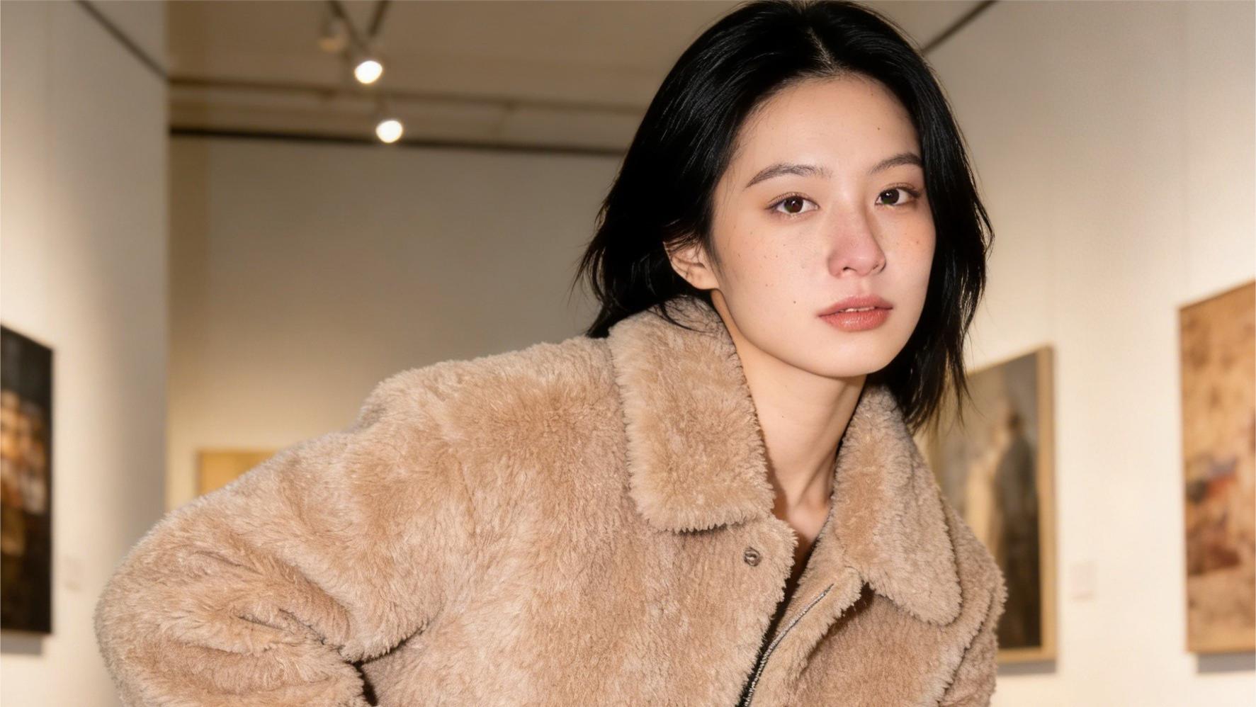 冬季日系穿搭：用简约中性色打造高级御姐气质