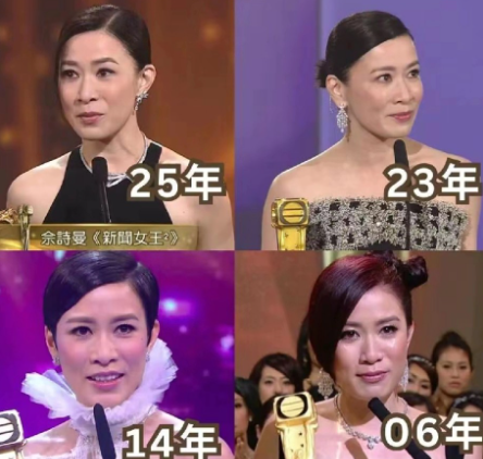 在澳门举行的TVB万千星辉颁奖典礼2025上，佘诗曼凭《新闻女王2》中文慧心一角