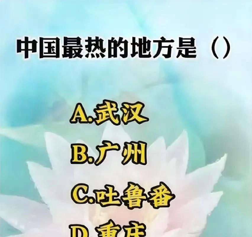 中国最热的地方是哪里？