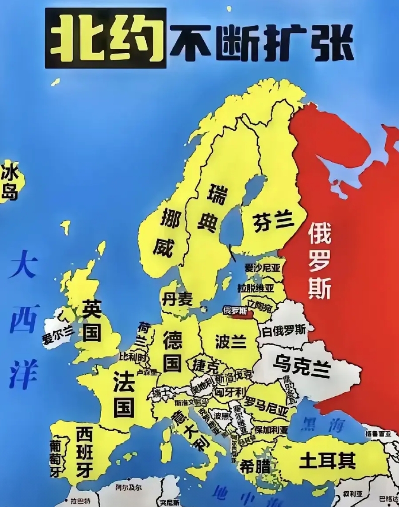 没有想到，百年一轮回，列强被瓜分！
欧洲这么几十个大大小小的国家，都是逐梦之国，