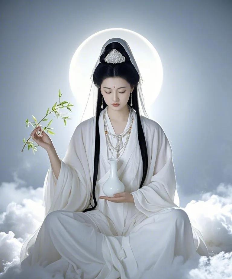 刷到菩萨的，绝对不是巧合，你肯定马上就要有大好运发生了，快接你的大好运，好运连连
