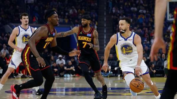 库里巴特勒61分勇士负老鹰！肯纳德6记三分 麦科勒姆首秀12分4助攻