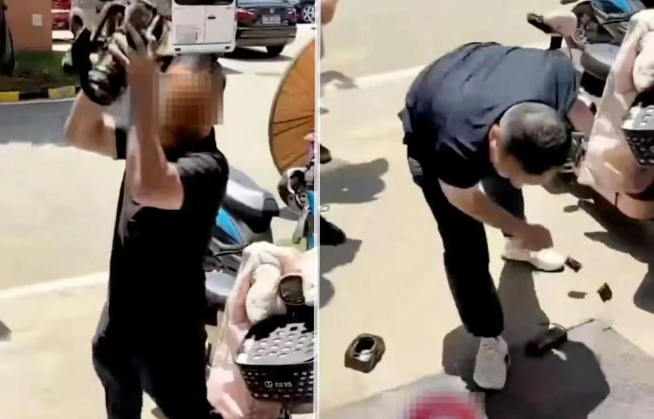 企业负责人砸坏记者设备后回应：冲动违法，正做笔录
7月15日，据长沙电视台政法频