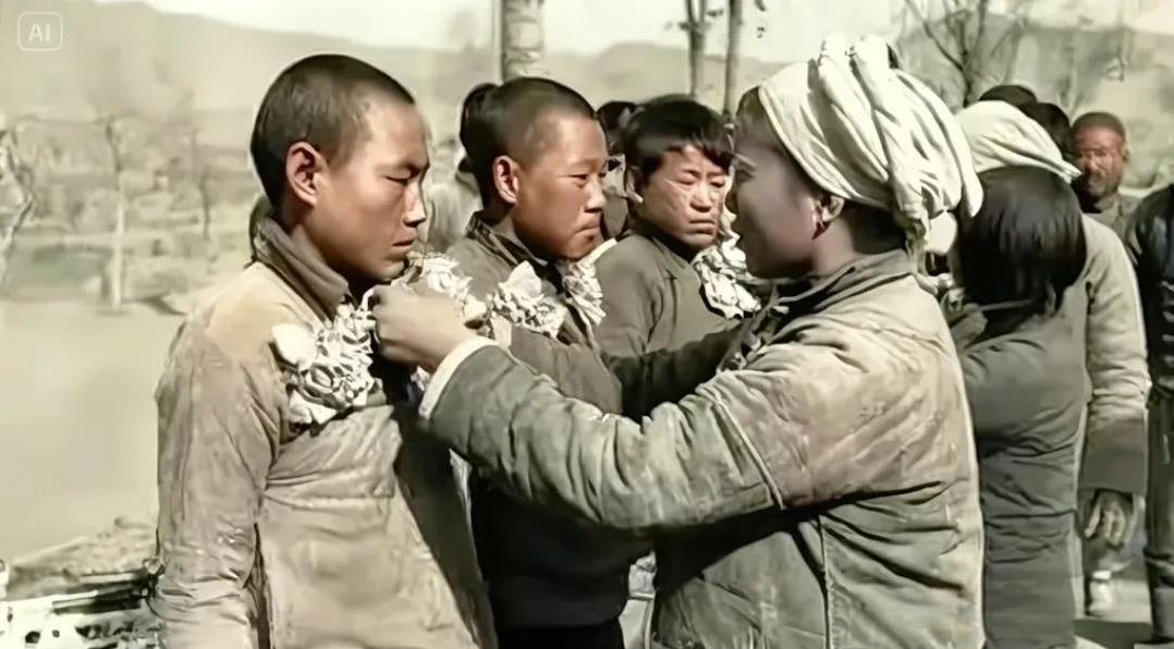 1942，抗日战争尤为艰难的一年！
无数母亲送儿郎参军奔赴战场！！
至抗战胜利，