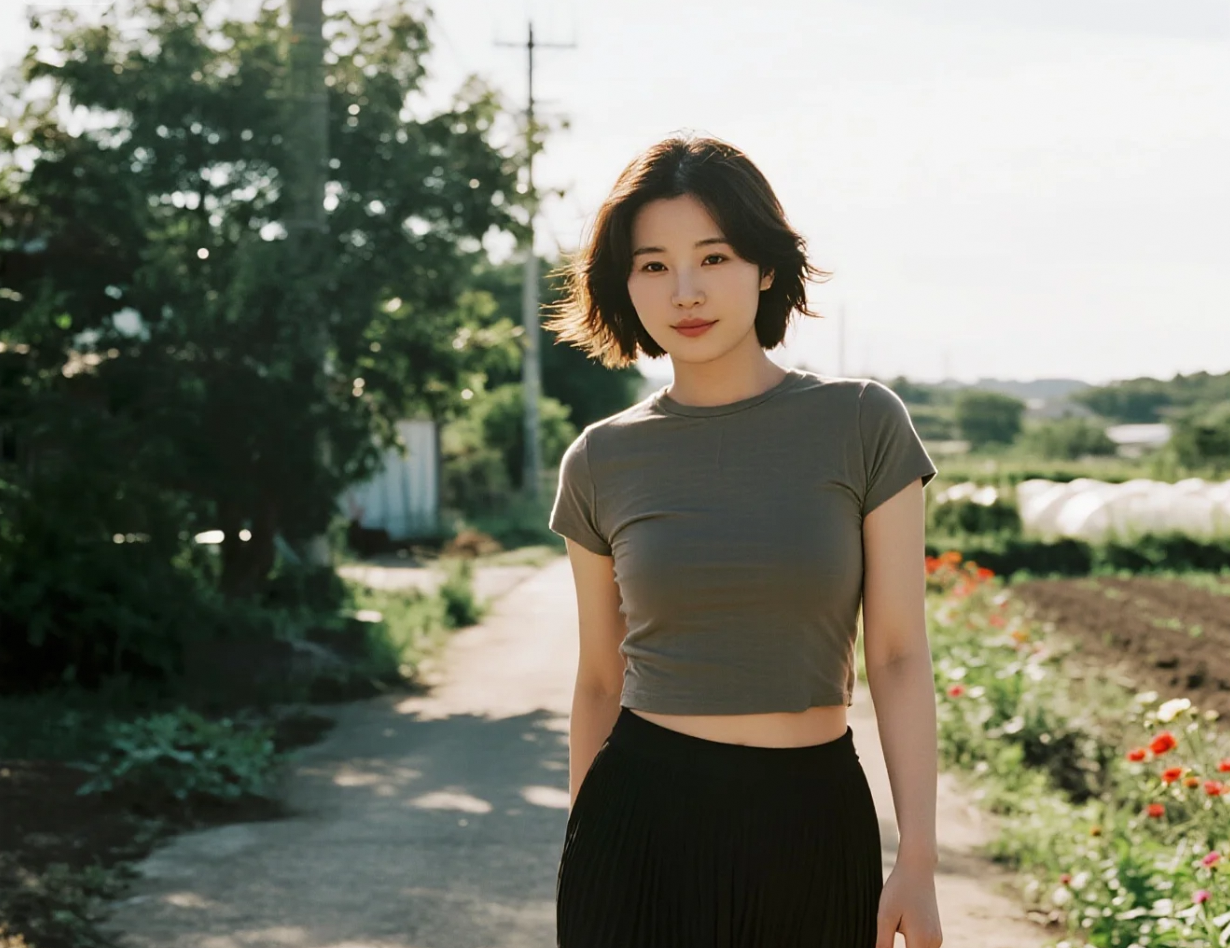 乡野写真｜记录她最自然、最本真的模样