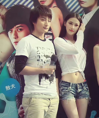 张馨予和方力申14年前的老照片。当年，张馨予 24 岁，方力申 31 岁