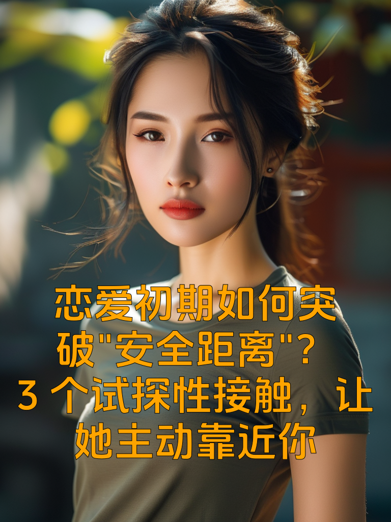 恋爱初期如何突破