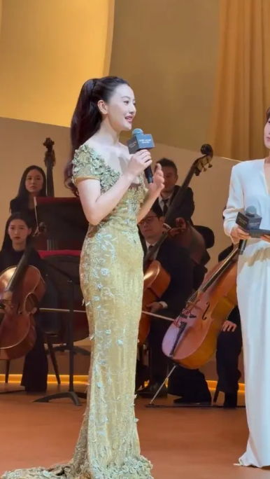 高圆圆的腰臀比很突出 ​​​