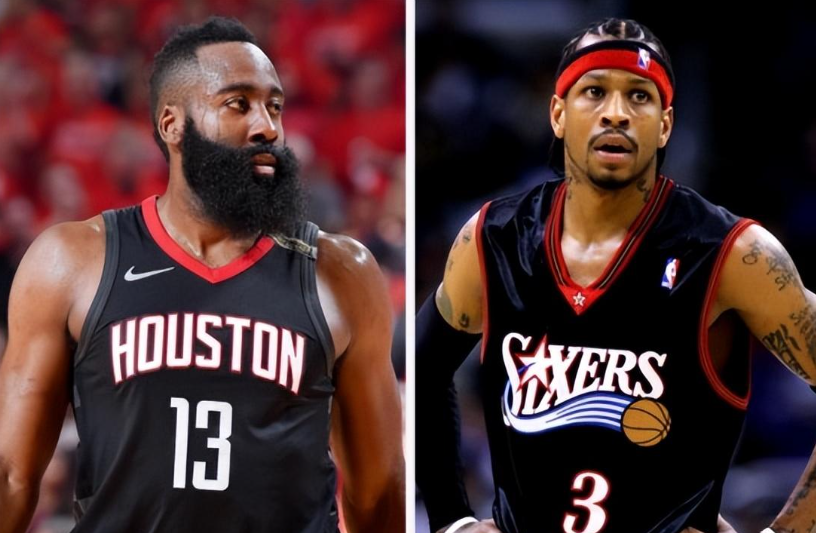 哈登和雷阿伦历史地位谁更高？没有对比，就没有伤害！

总得分：哈登27687分，