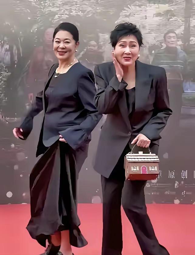 这两位中年明星，你们认识吗？感觉感觉他们演的都是中年大妈户，要么是丈母娘，要么是