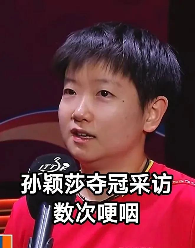 孙颖莎，你真的太长脸了
票卖完了，我没开心
比赛赢了，我没开心，但唯独你说
面对