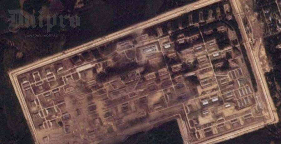 位于俄罗斯西部弗拉基米尔州的第 51 导弹和炮兵总局 (GRAU) 军火库的卫星
