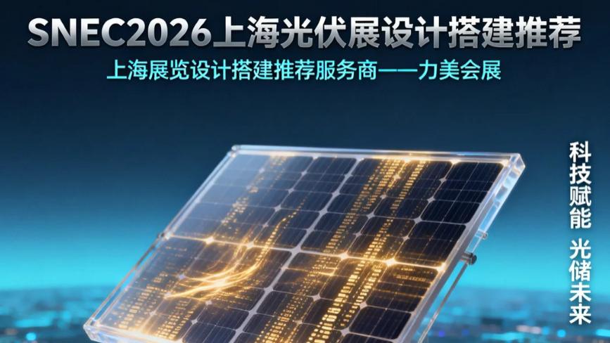 备战 SNEC2026 上海光伏展！上海展览展台设计搭建商避坑宝典独家首发