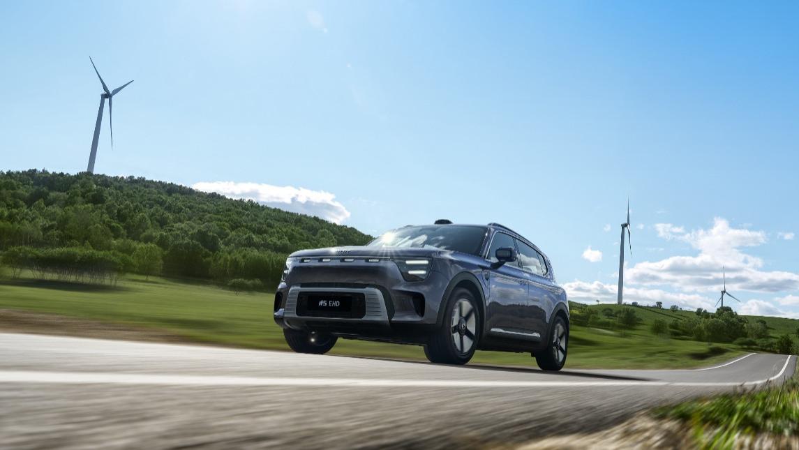 smart #5 EHD超级电混：新奢电混大五座SUV，10月28日见