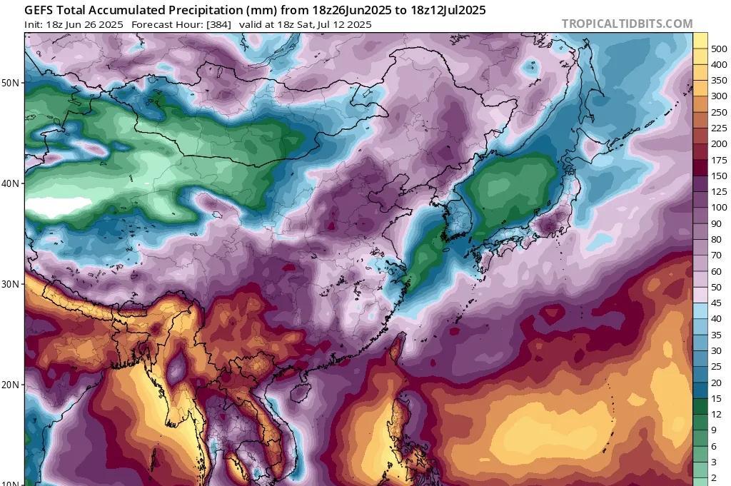 梅雨季即将结束，北方地区雨季即将全面开启！