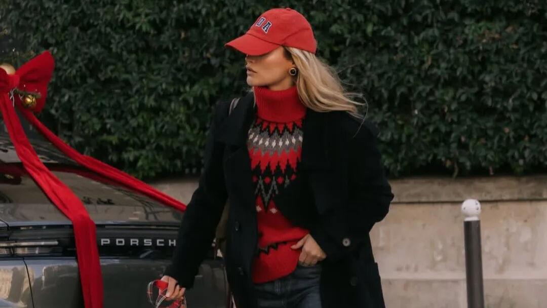 简约的新年圣诞穿搭，时髦好看！