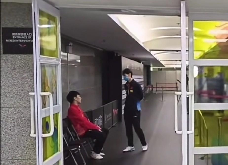 网友别硬炒CP，这是超越男女关系的友谊，是队友情谊，林高远和王曼昱都是直爽的人。