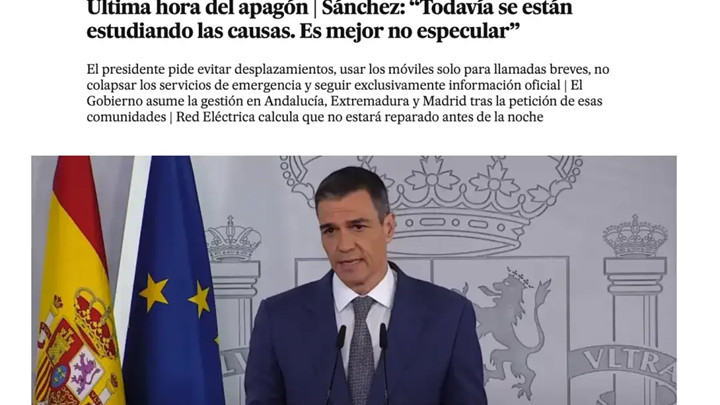 葡萄牙、西班牙大停电引发谣言？首相出面安抚民众，真相尚未查明