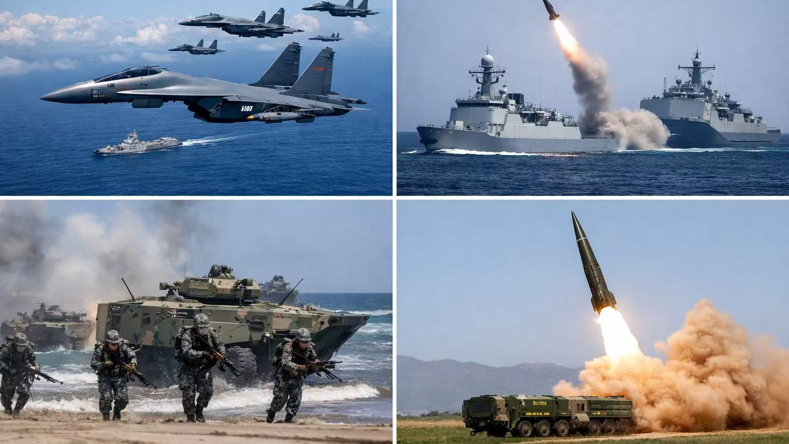 围岛不是演示，是警告——解放军“正义使命—2025”重磅出手！