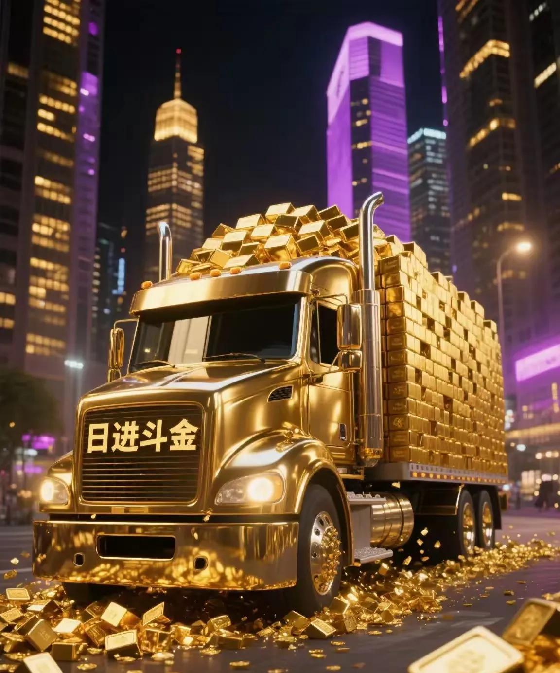 财源滚滚
日进斗金