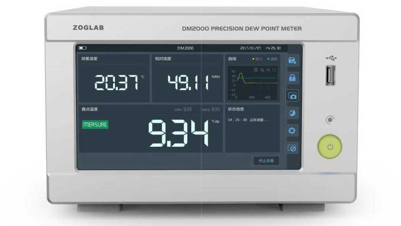 佐格DM2000高精度镜面露点仪：精准测量无漂移