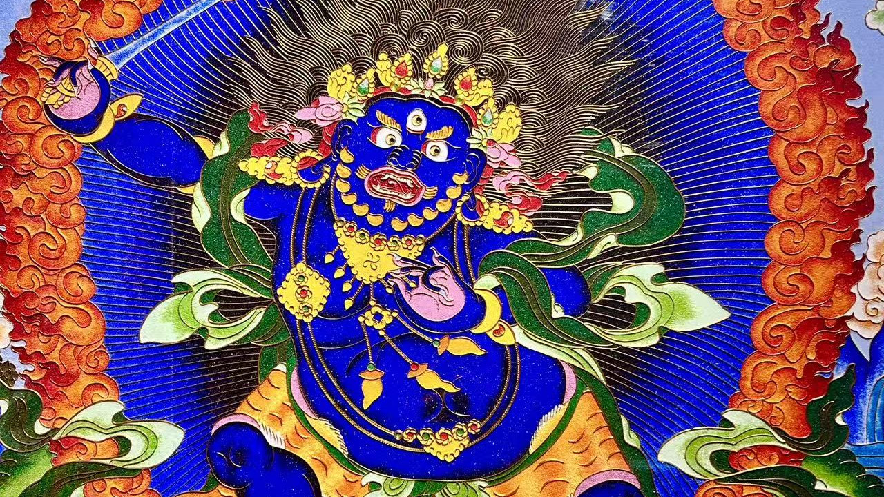 不动明王，金丝镇煞气场拉满