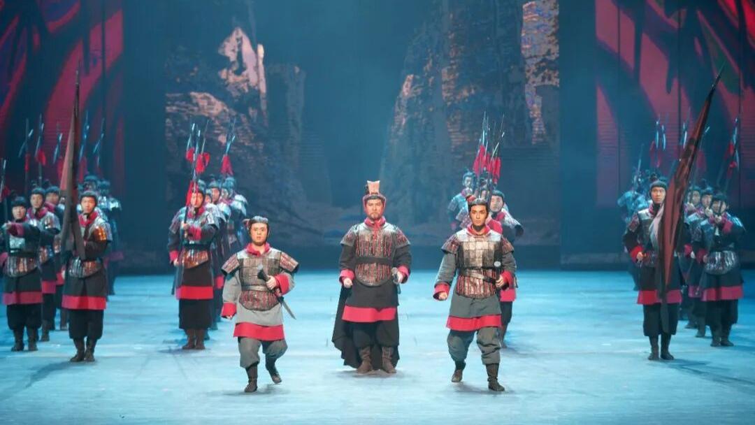 大秦史诗舞台剧《永生的军团》在临潼区首演