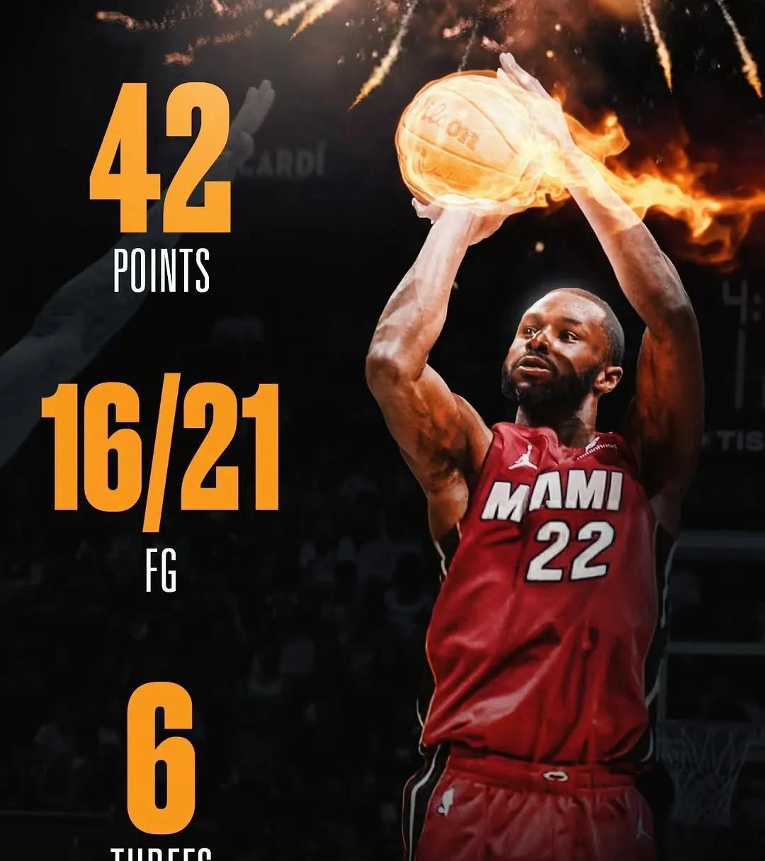 NBA最浪费天赋的状元，维金斯扔掉保温杯爆砍42分！
在今天热火与黄蜂的比赛中，