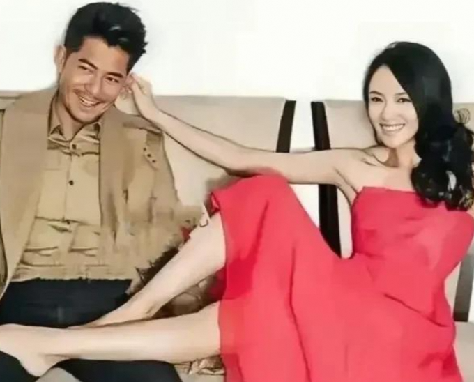 郭富城与章子怡昔日亲密旧照曝光，现在看有点惊掉下巴