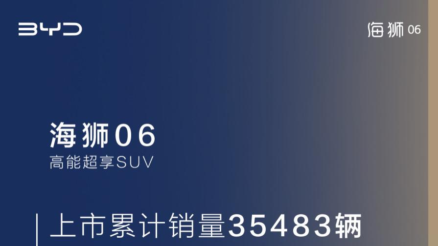 8月热销30, 483辆，比亚迪海狮06“双C满配超级体验”
