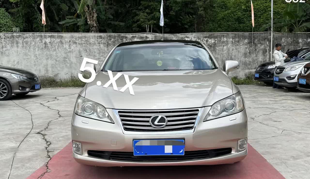 12年雷克萨斯ES240限量纪念版。原装进口