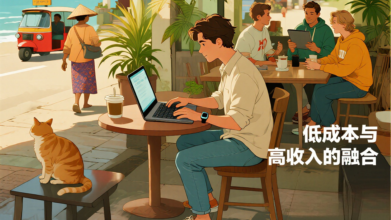 数字游民：中国制造，欧美工资，改变东南亚的新势力