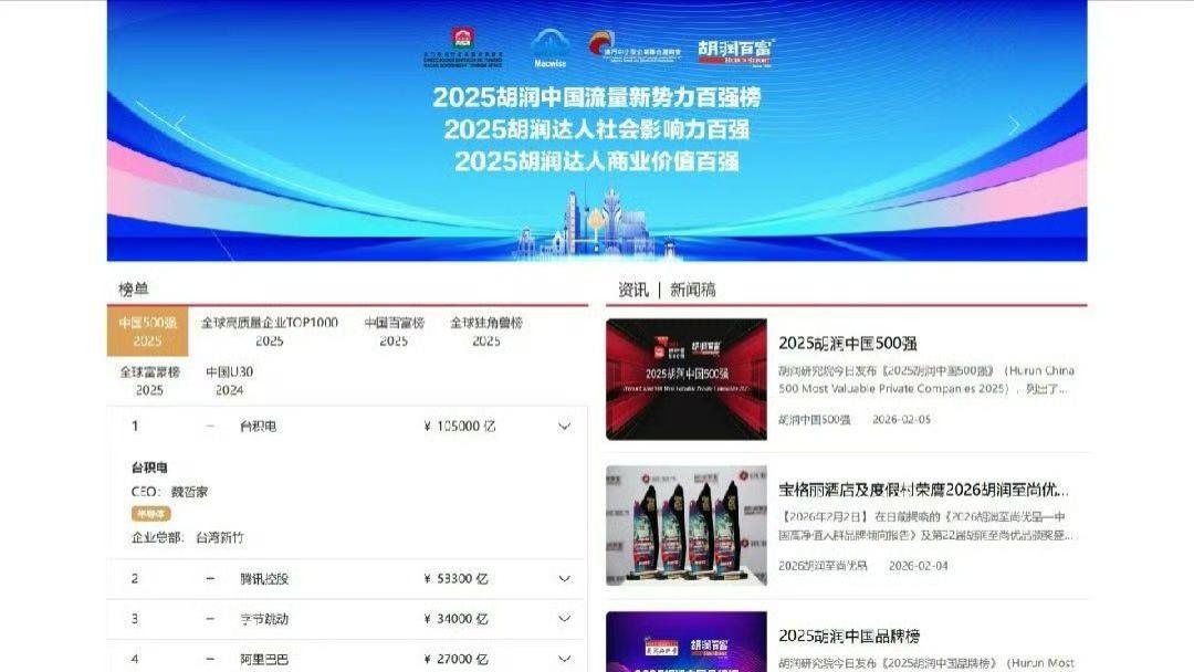 太骄傲！比亚迪四度登顶胡润