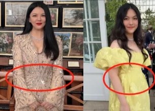 王诗龄和妈妈李湘最近受邀参加英国皇室午宴，这资源真是没谁了！不过网友发现，母女俩