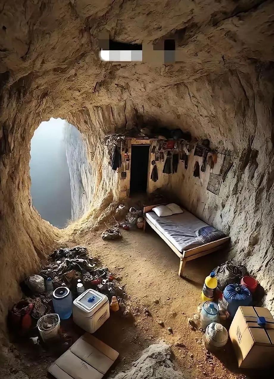 这个窑洞让你住一年，给你2万元，你愿意去吗？前提是手机电视神的都没有，只能看书。