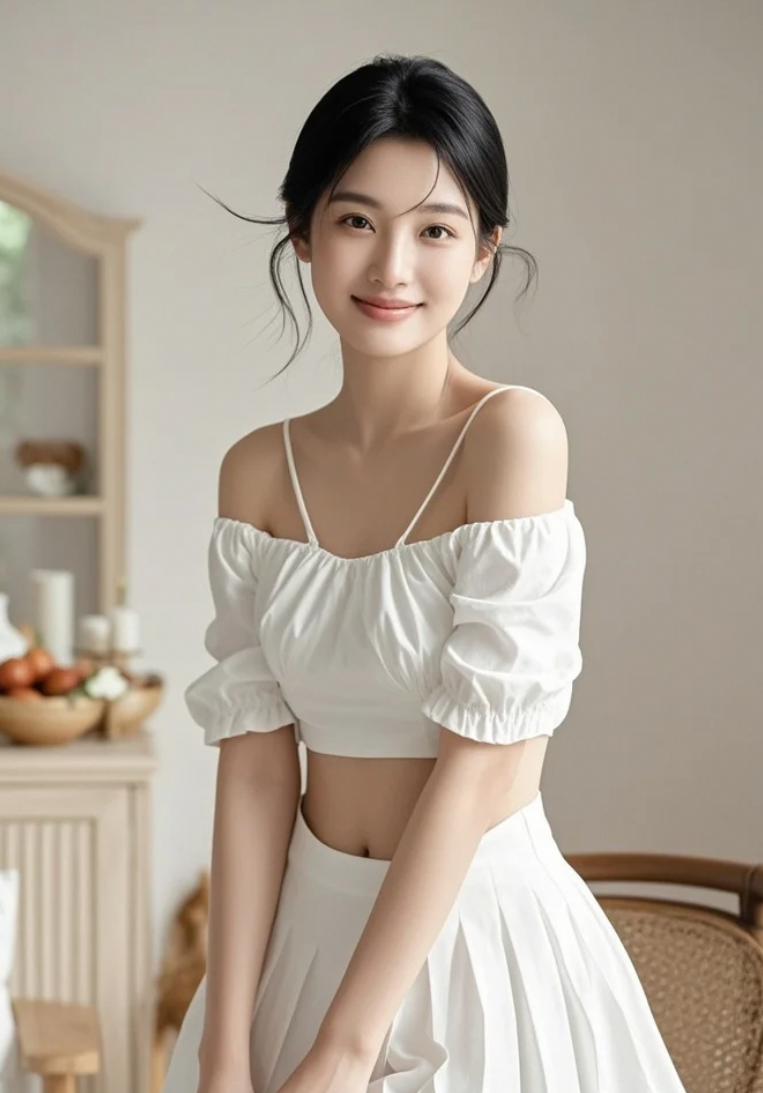 美女像是疲惫生活中的甜蜜慰藉