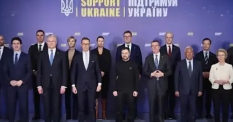 近日，基辅召开援乌大会，40多国元首出席。欧盟继续支持乌克兰的政策落地了，拨款5