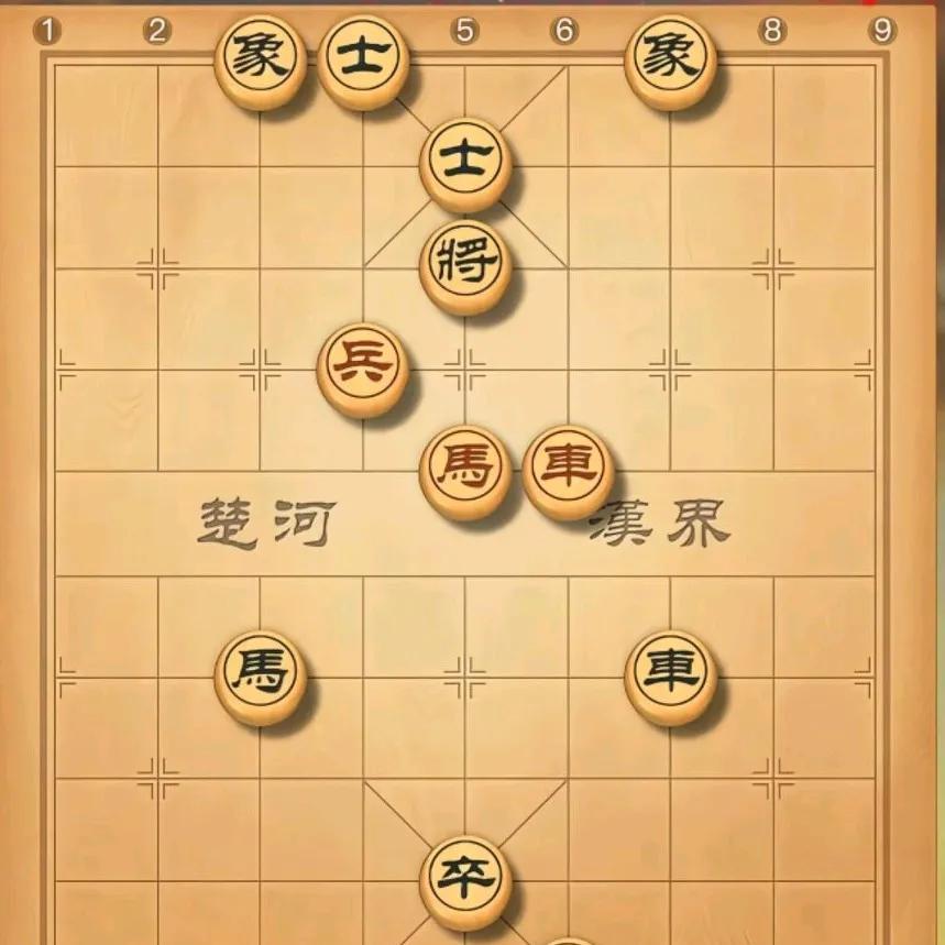 简简单单的四步就可以绝杀的棋，但在实战中好多棋友就是想不出来，这主要就是基本功不