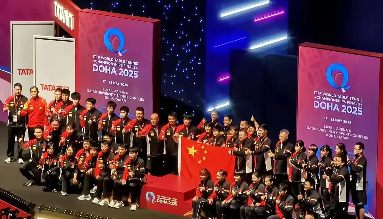 国乒归来总结大会，王励勤一定会表扬以下人员。
一、表扬孙颖莎，多哈孙颖莎实现世乒