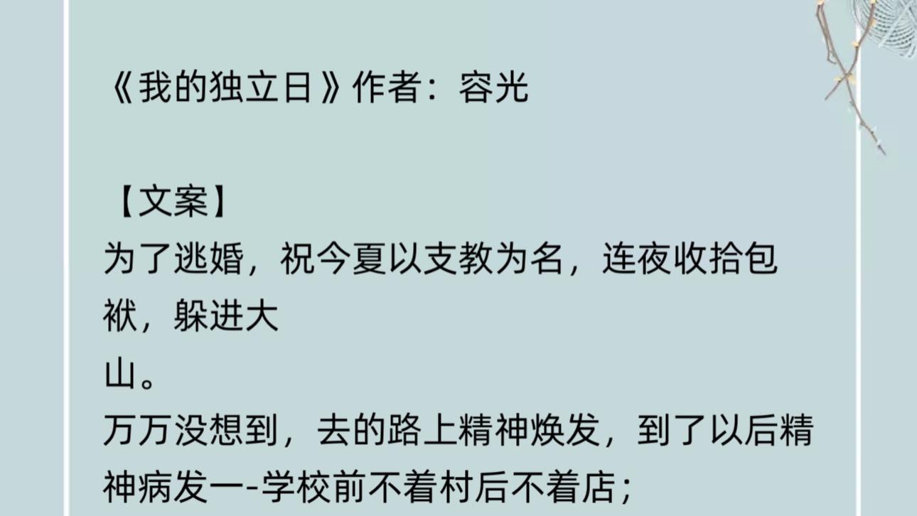 《我的独立日》支教老师和代理校长的爱情