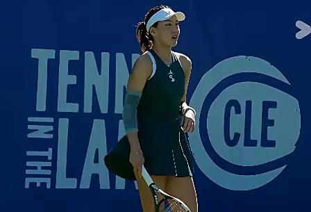 北京时间8月19日早晨，2025赛季WTA250克利夫兰站结束了女单首轮的一场角