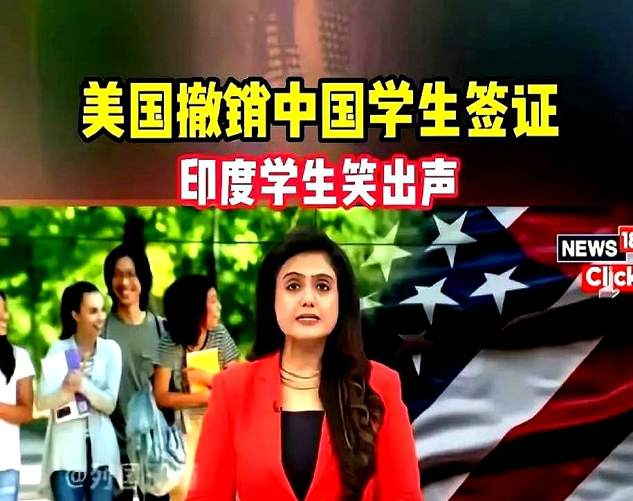 美国停发学生签证，印度乐开了花











谁能想到，美国国务卿宣布撤